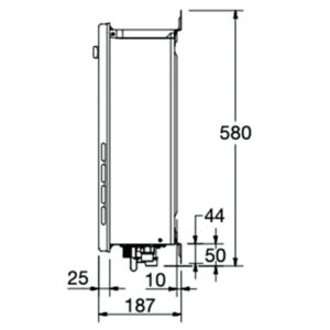 Rheem 876T16PF 16 Litre 50 Degree LPG