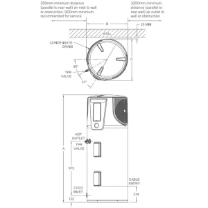 Rheem Ambiheat HDc-270 Heat Pump